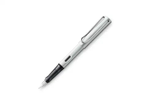 Перова ручка LAMY AL-star біло-срібляста, перо F