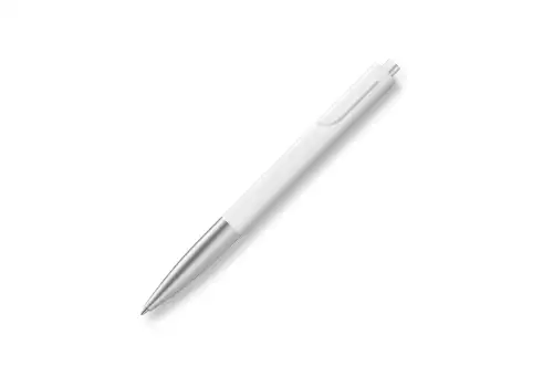 Шариковая ручка LAMY Noto белый silver, стержень M M16 черный  
