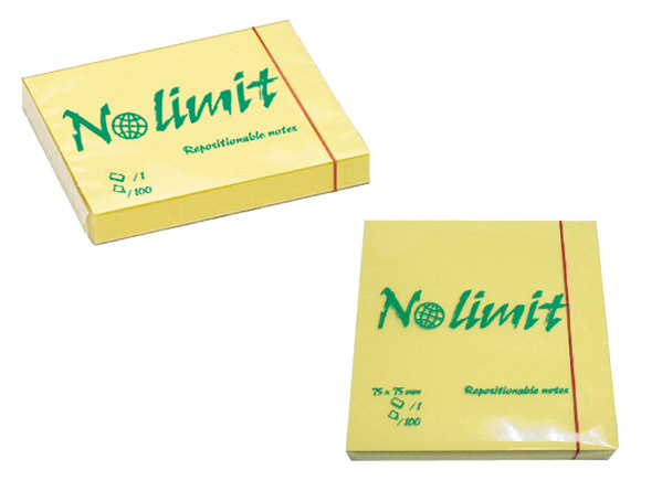Папір для нотаток 50х40 мм GN Yellow з клейким шаром, фото 2, 6.97 грн.