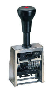 

Нумератор металевий автоматичний Reiner 8 розрядний antique