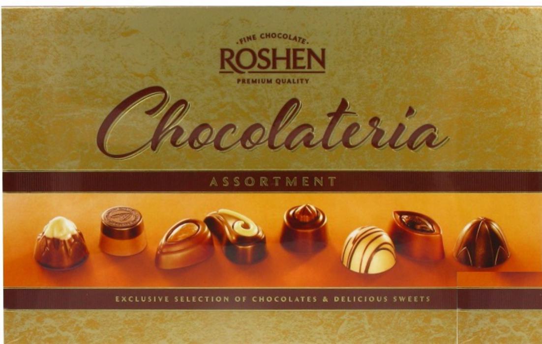 

Цукерки шоколадні Roshen Chocolateria 194 г