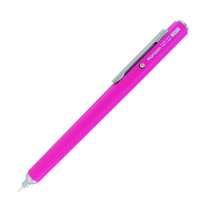 Ручка кулькова OHTO Horizon 0,7 рожева, фото 2, 430.86 грн.
