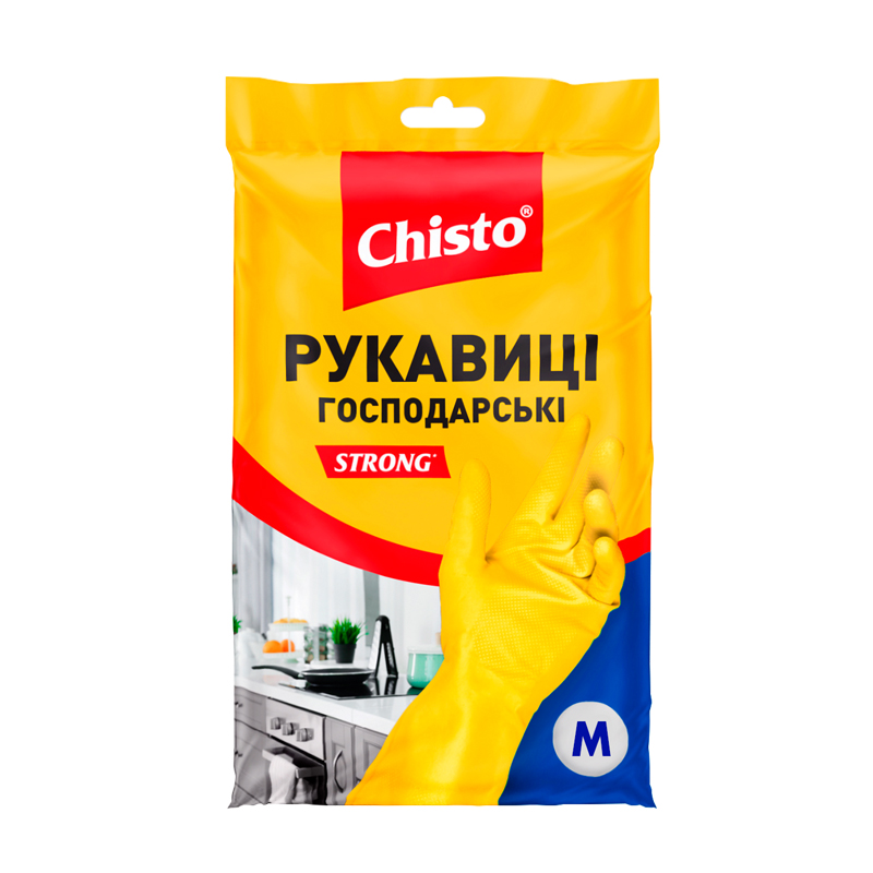 

Рукавички латексні CHISTO STRONG M