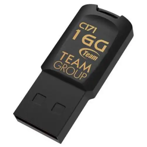 USB флеш накопичувач Team 16GB C171 Black USB 2.0 (TC17116GB01), фото 2, 172 грн.