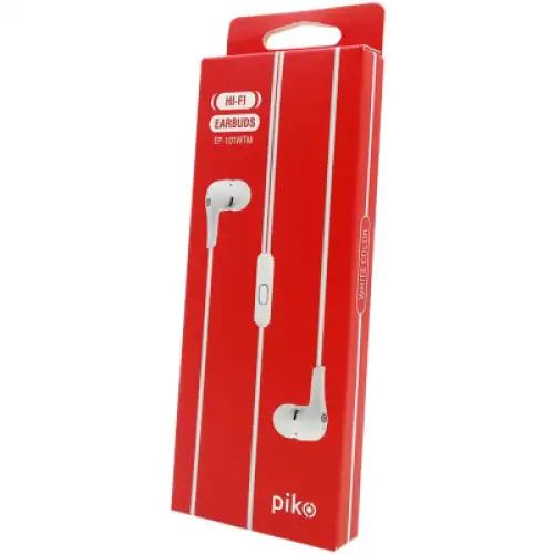 Навушники Piko EP-101WTM White (1283126477751), фото 2, 84 грн.