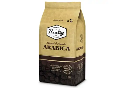 Кофе натуральный зерновой Paulig Arabica 1000 г