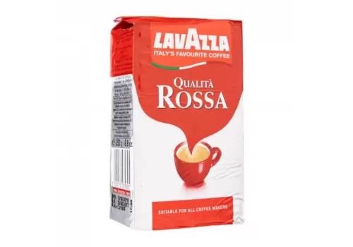 Кофе натуральный молотый Lavazza Qualita Rossa 250 гр