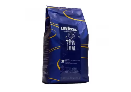 Кофе натуральный зерновой Lavazza Super Crema 1кг