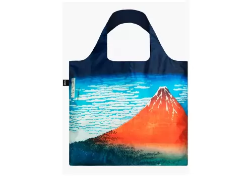 Сумка шоппер LOQI KATSUSHIKA HOKUSAI Red Fuji, Mountains in Clear Weather