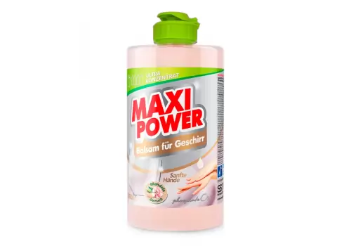 Средство-бальзам для мытья посуды MAXI POWER 500 мл Миндаль