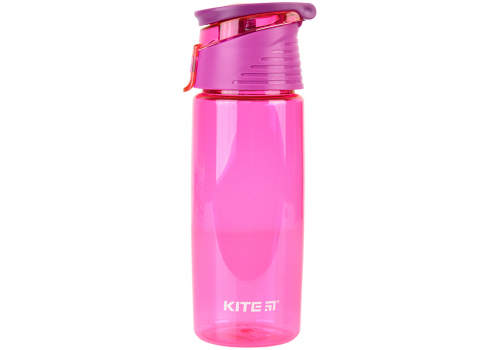 Бутылка KITE для воды 550 мл темно-розовая