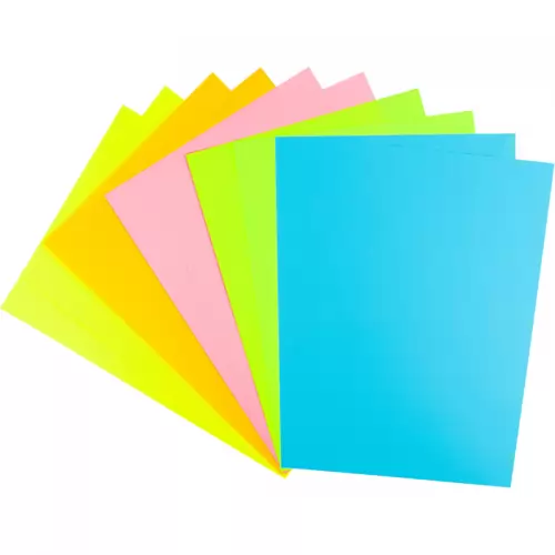 Набір паперу кольорового А4 10 арк. 5 кол. KITE неон, фото 2, 46.44 грн.