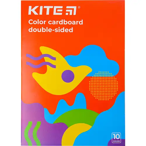 Набір картону А4 кольоровий 10 арк. KITE Fantasy двосторонній, фото 2, 72.18 грн.