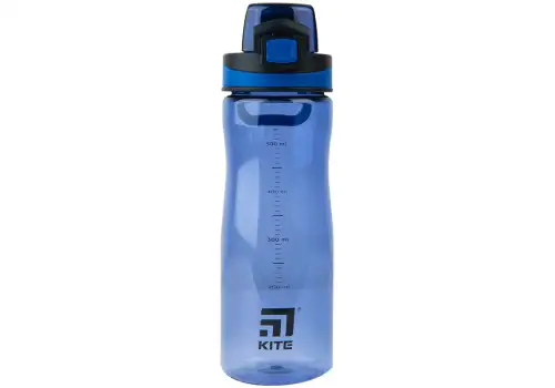 Бутылка KITE для воды 650 мл темно-синяя