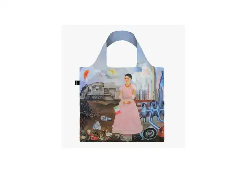 Сумка шоппер LOQI FRIDA KAHLO Self Portrait on the Borderline between Mexico and the United States Recycled Bag