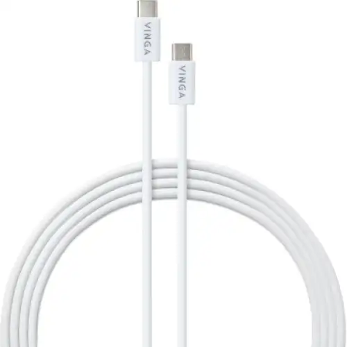 Дата кабель USB-C to USB-C 1.0m 100W E-Mark chip PVC Vinga (VCDCCCM251), фото 2, 149 грн.