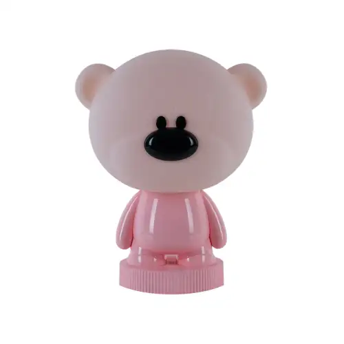 Лампа настільна KITE Bear LED з акумулятором рожева, фото 2, 1170 грн.