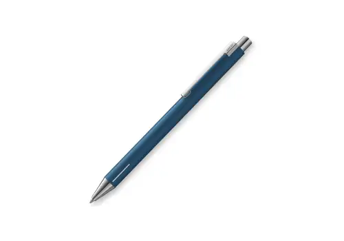Шариковая ручка LAMY Econ индиго матовый, стержень M M16 черный 