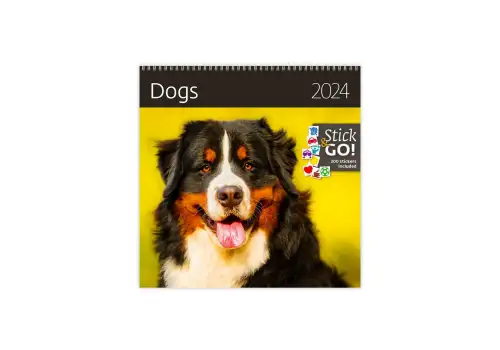 Календар HELMA 2022 30 x 30 см Dogs