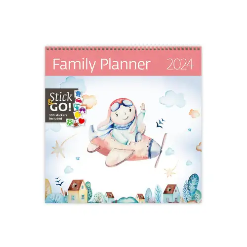 Календар HELMA 2024 30 x 30 см Family Planner, фото 2, 264 грн.