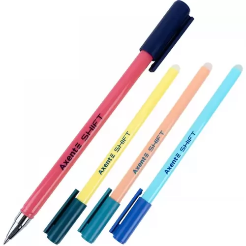 Ручка гелева AXENT Shift пиши-стирай синя, фото 2, 19.98 грн.