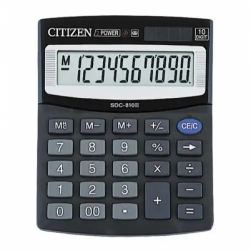 Калькулятор CITIZEN SDC 810 10 розрядів, фото 2, 349.98 грн.