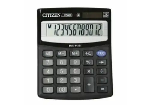 Калькулятор CITIZEN SDC 812 12 розрядів