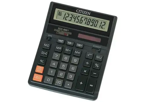 Калькулятор CITIZEN SDC 888 12 розрядів
