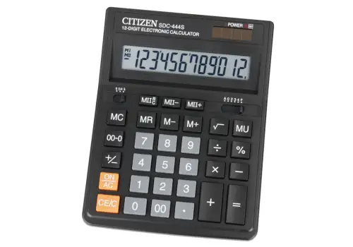 Калькулятор CITIZEN SDC 444 12 розрядів