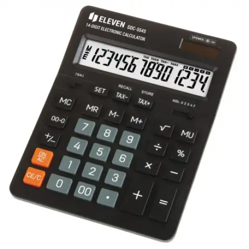 Калькулятор ELEVEN SDC 554 14 розрядів, фото 2, 535.91 грн.