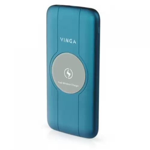 Батарея універсальна Vinga Wireless 10000 mAh QC3.0 PD, фото 2, 1198.8 грн.