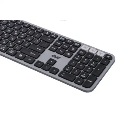 Клавіатура 2E KS240 Wireless/Bluetooth Grey (2E-KS240WG), фото 2, 1099 грн.