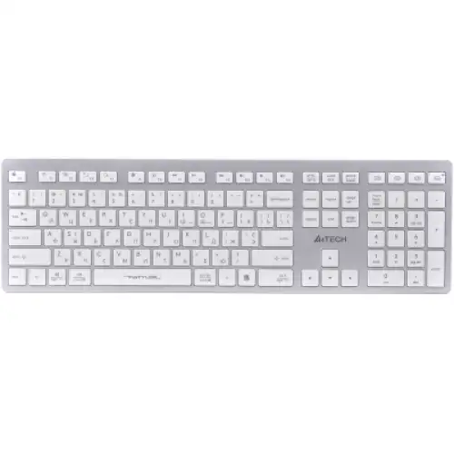 Клавіатура A4Tech FBX50C USB/Bluetooth White, фото 2, 1399 грн.
