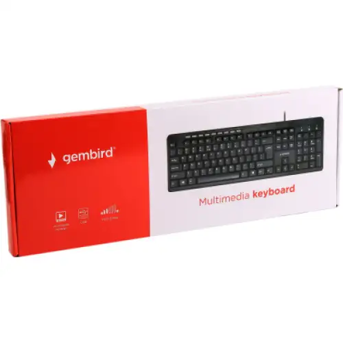Клавіатура Gembird KB-UM-106-UA USB Black, фото 2, 299 грн.