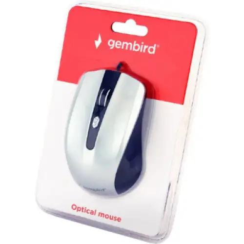 Мишка Gembird MUS-4B-01-BS USB Black-Gray, фото 2, 119 грн.