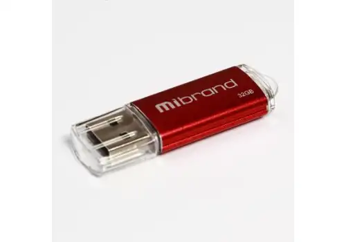 USB флеш накопичувач Mibrand 32GB Cougar Red USB 2.0 (MI2.0/CU32P1R)
