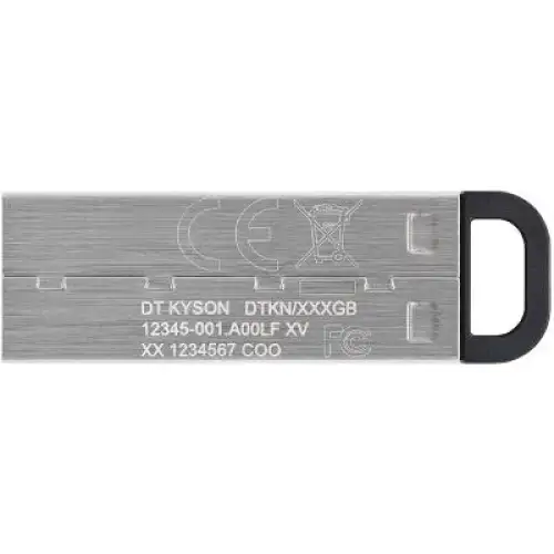 USB флеш накопичувач Kingston 32GB DT Kyson Silver/Black USB 3.2 (DTKN/32GB), фото 2, 289 грн.