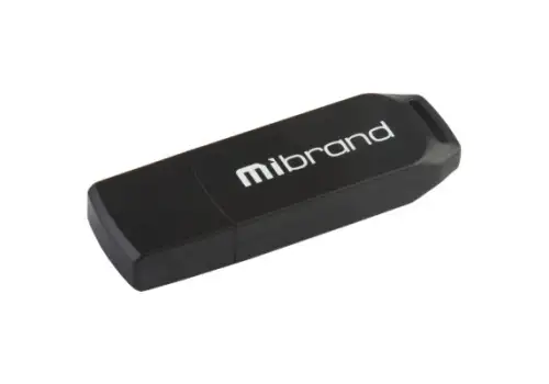 USB флеш накопитель Mibrand 16GB Mink Black USB 2.0 (MI2.0/MI16P4B)