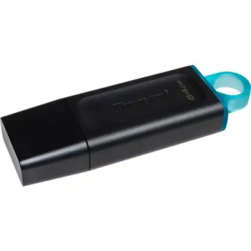 USB флеш накопичувач Kingston 64GB DataTraveler Exodia Black/Teal USB 3.2 (DTX/64GB), фото 2, 219 грн.