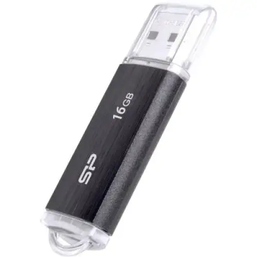 USB флеш накопичувач Silicon Power 16GB Ultima U02 Black USB 2.0 (SP016GBUF2U02V1K), фото 2, 144 грн.