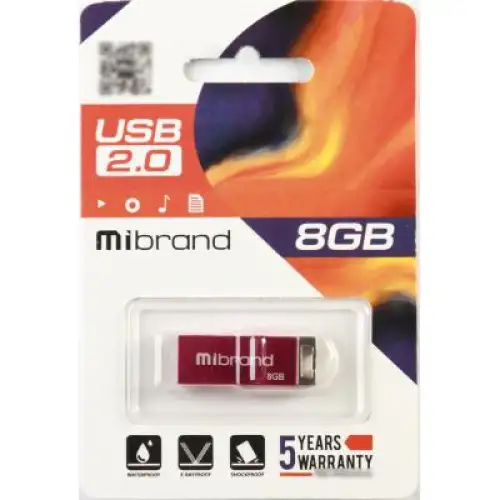 USB флеш накопичувач Mibrand 8GB Сhameleon Pink USB 2.0 (MI2.0/CH8U6P), фото 2, 119 грн.