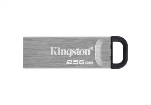USB флеш накопичувач Kingston 256GB DT Kyson Silver/Black USB 3.2 (DTKN/256GB)