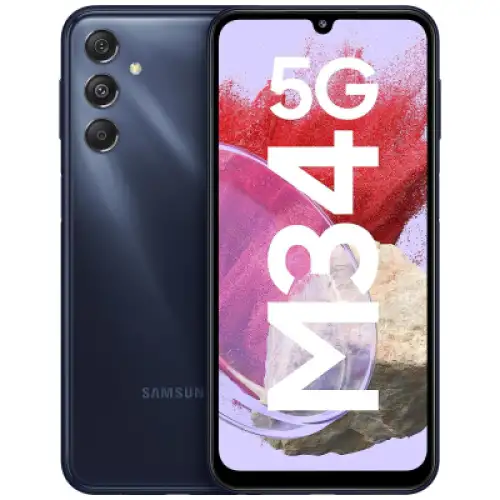 Мобільний телефон Samsung Galaxy M34 5G 8/128GB Dark Blue (SM-M346BDBGSEK), фото 2, 9299 грн.
