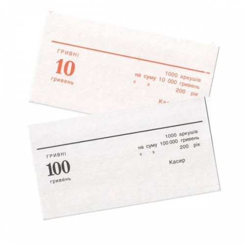 Накладка збірна пачка для долара (1000шт) горизонтальна, фото 2, 194.45 грн.