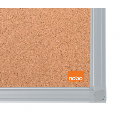 Дошка офісна 90х120 коркова NOBO Essentials в алюмінієвій рамці, фото 2, 2631.83 грн.