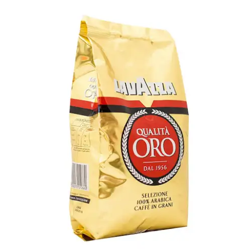 Кава натуральна зернова Lavazza Qualita ORO 1 кг, фото 2, 630.72 грн.