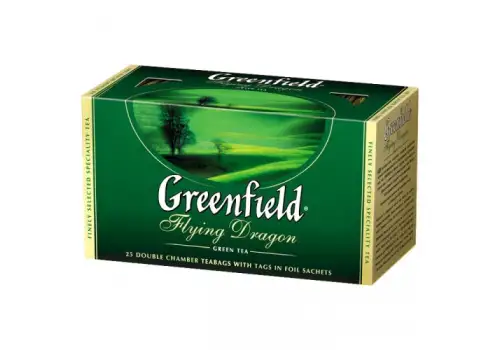 Чай GREENFIELD Flying Dragon зелений 25 шт