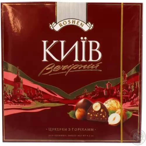 Цукерки шоколадні Roshen Вечірній Київ, фото 2, 290.35 грн.