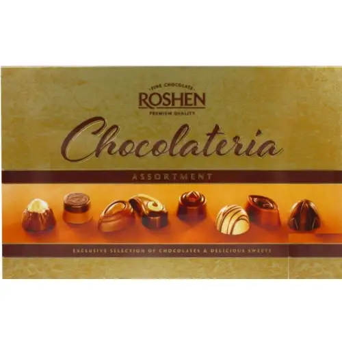 Цукерки шоколадні Roshen Chocolateria 194 г, фото 2, 277.82 грн.