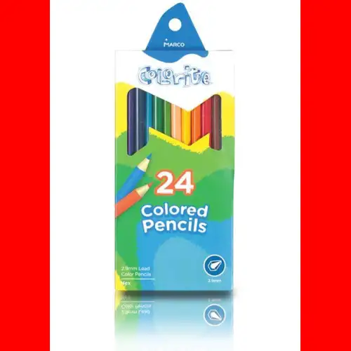 Набір олівців 24 кол. MARCO Colorite, фото 2, 160.21 грн.